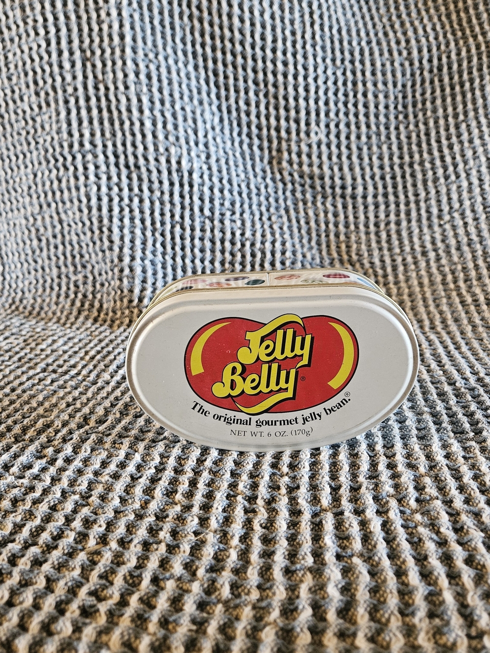 Jelly Belly White Tin - Classic Jelly Bean Gift